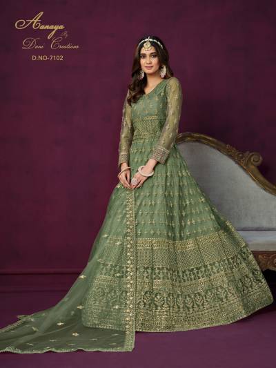 AANAYA VOL 171 BY DANI CREATION DESIGNER NET GOWN WHOLESALER IN INDIA